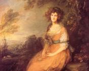 Mrs Sheridan - 托马斯·庚斯博罗